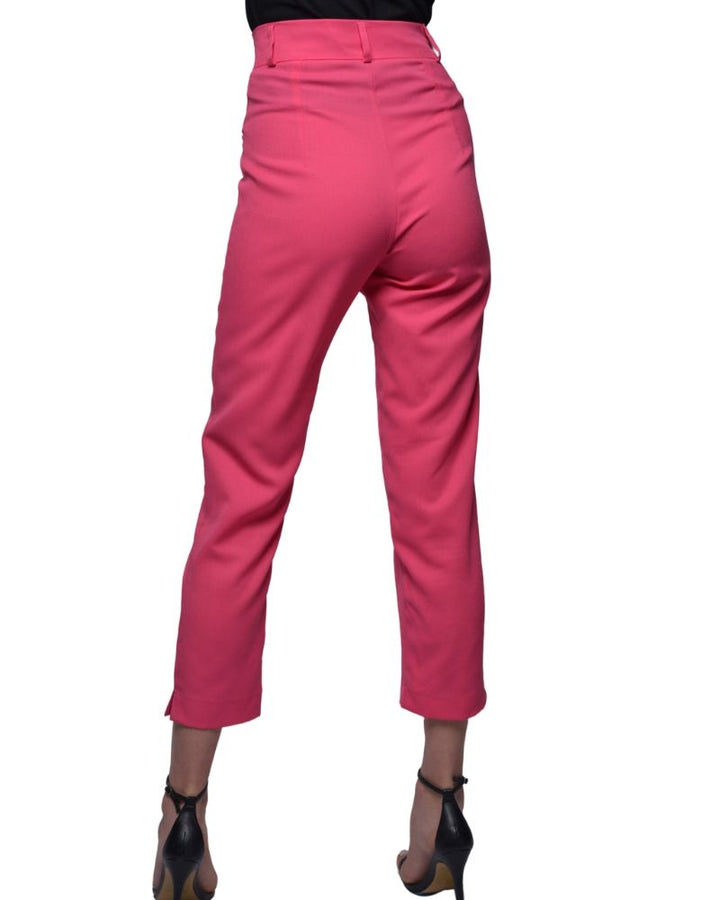 FUCHSIA ANKLE PANTS | Claudia D'Armiento.