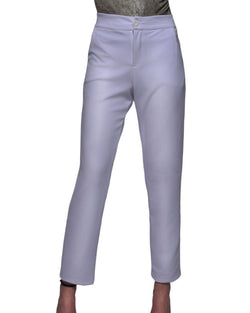 WHITE COMFORT DRESSY PANTS | Claudia D'Armiento.