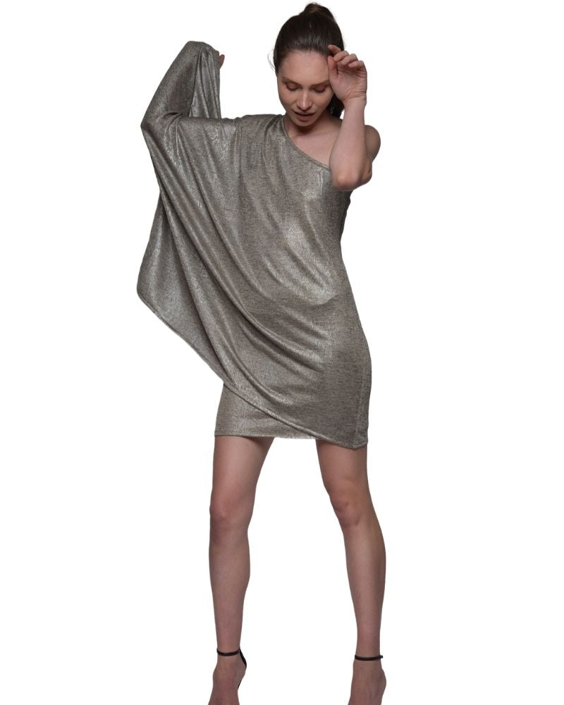 METALLIC GOLD DRESS/TUNIC