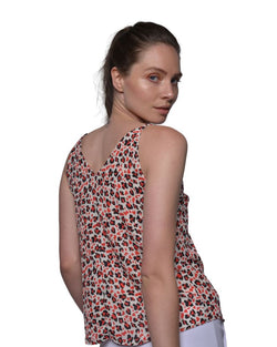 POLYESTER PRINTED CAMISOLE - TOP | Claudia D'Armiento.