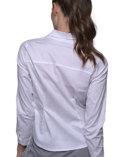 TOP - COTTON OFFICE SHIRT | Claudia D'Armiento.