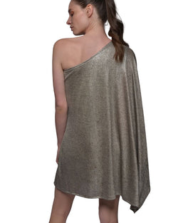 METALLIC GOLD DRESS/TUNIC | Claudia D'Armiento.